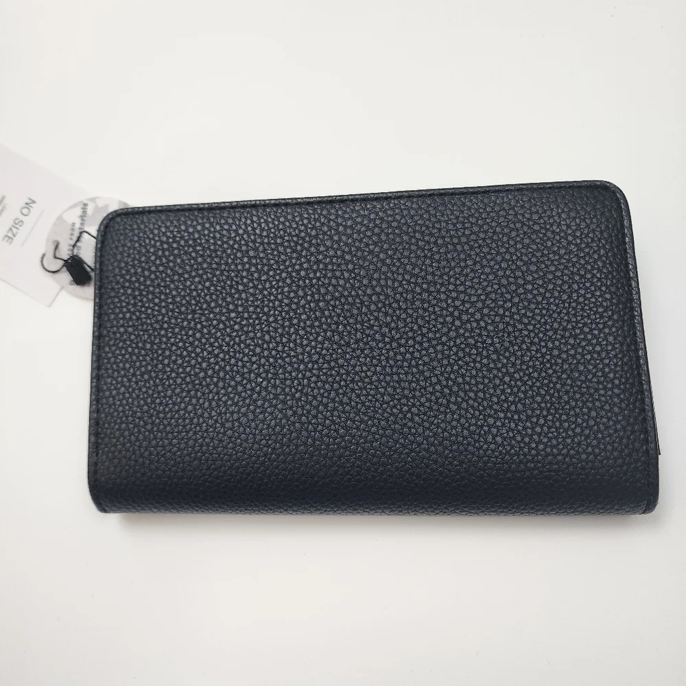 Kim Rogers All In One Wallet 8 X 5 New With Tags Black One Size